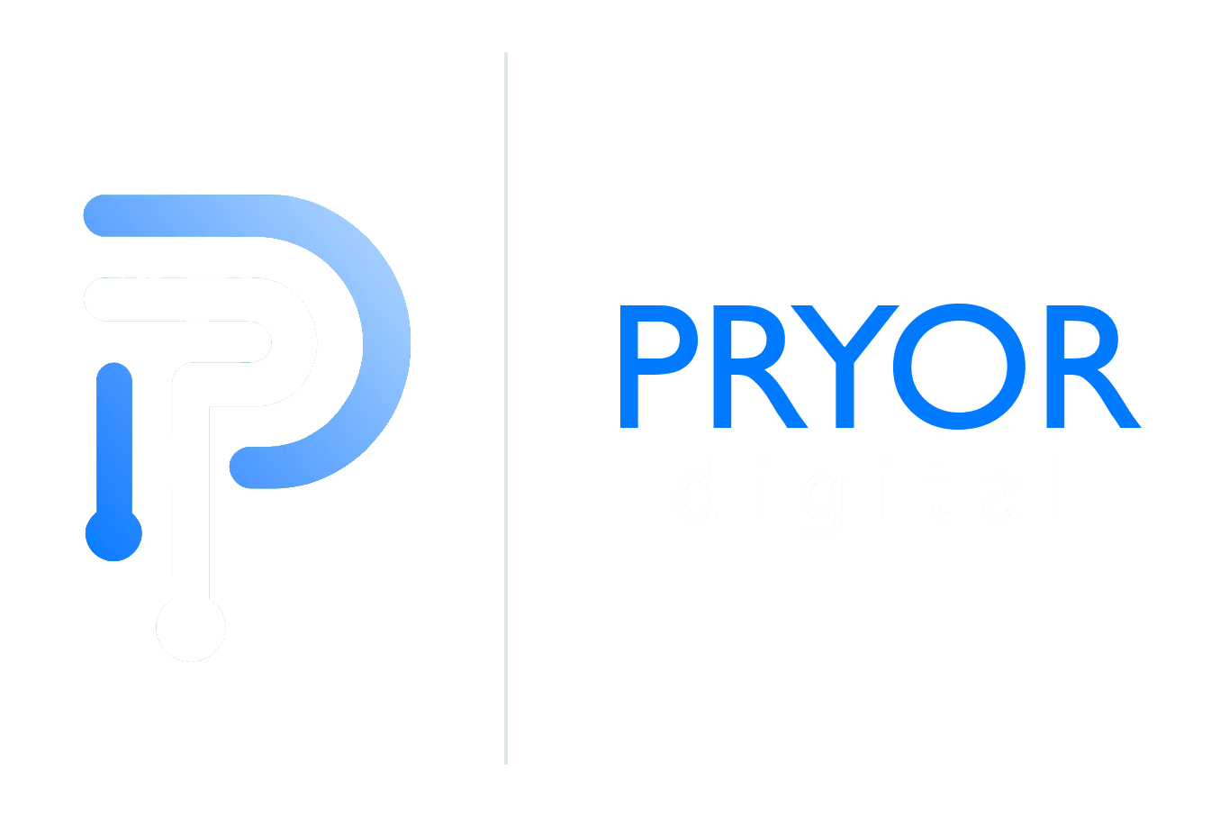 Logo for Pryor Digital web services and guides